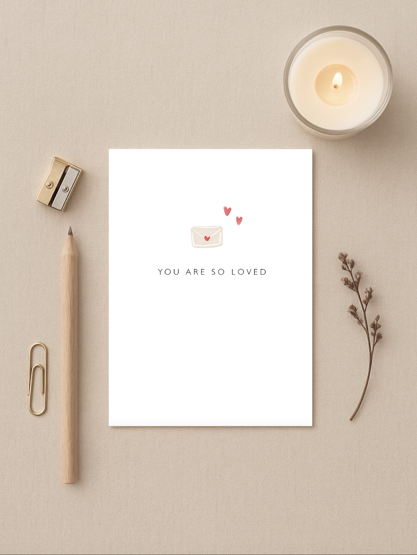 You Are So Loved Card