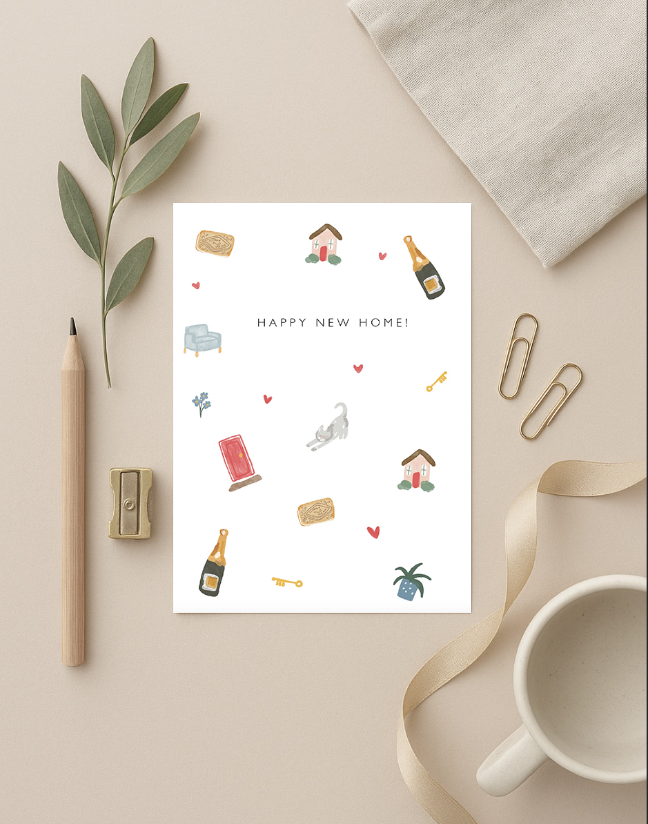 Happy New Home Card