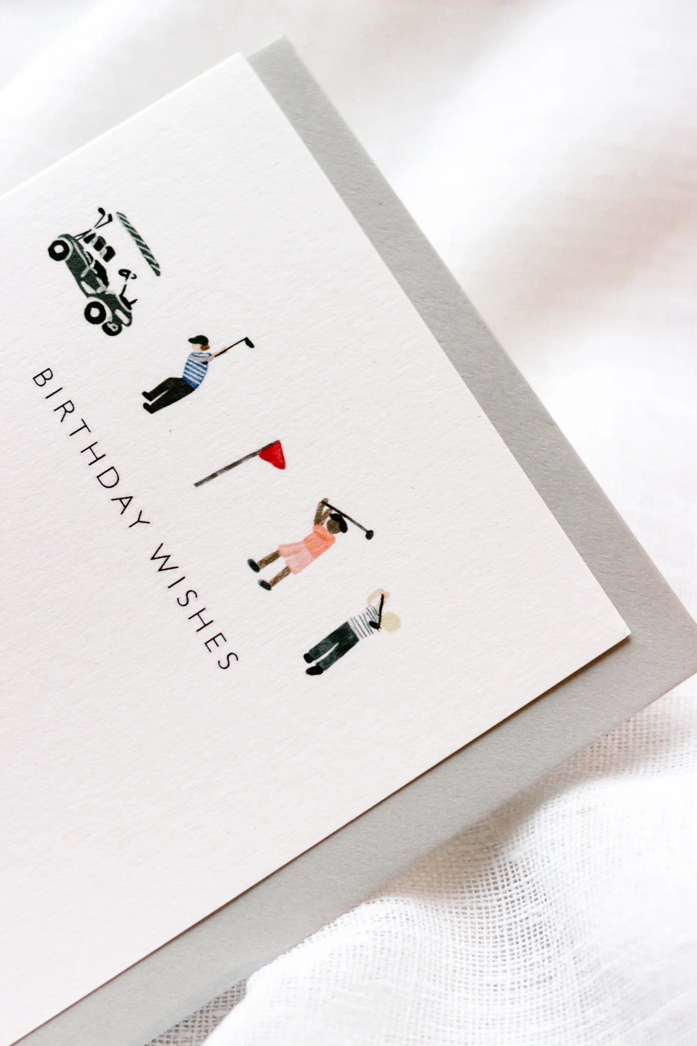 Happy Birthday Card - Golf