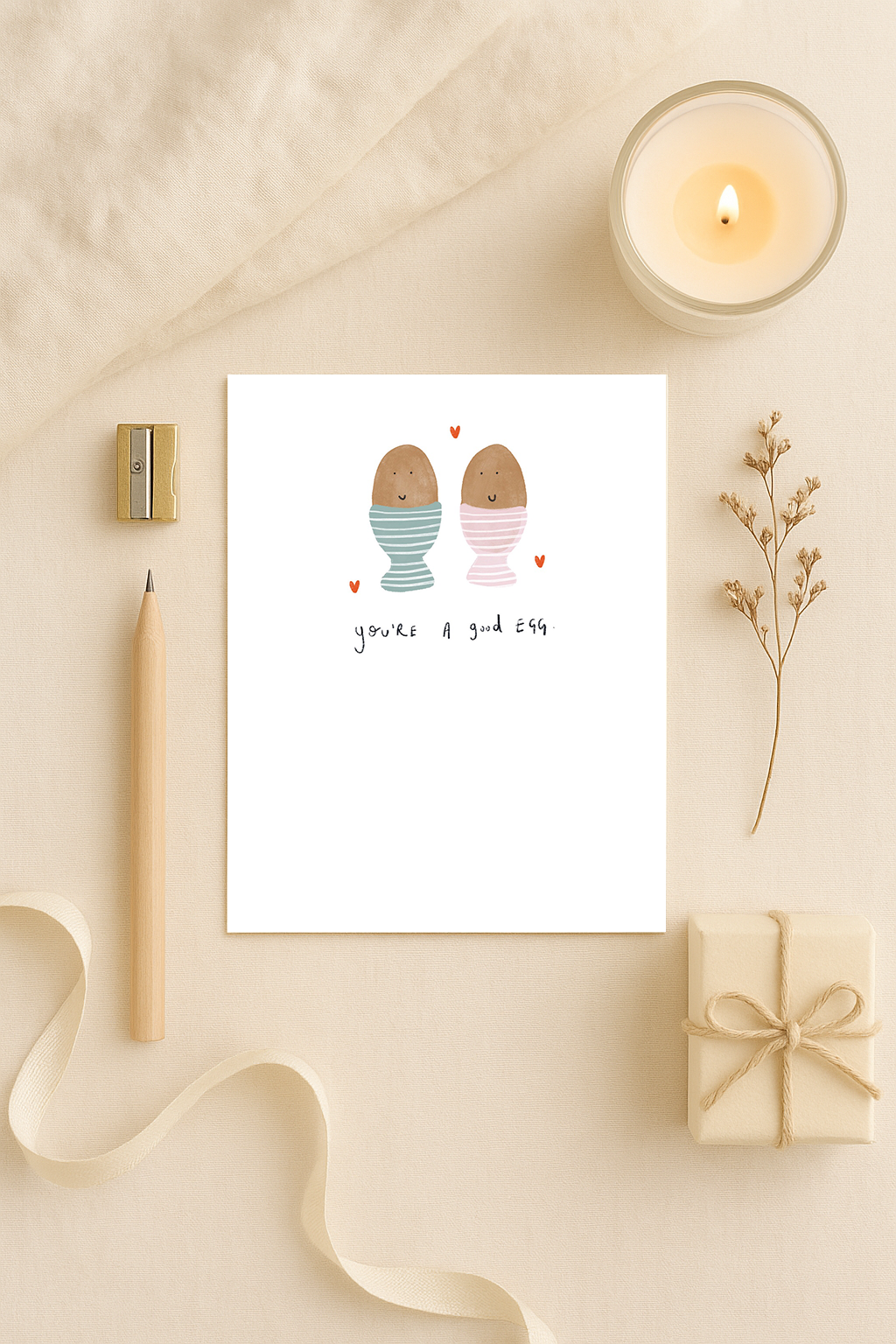 You're A Good Egg Card